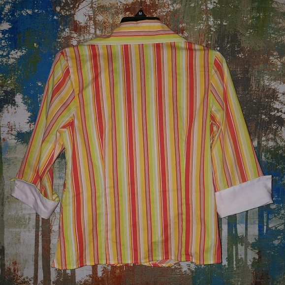 Vibrant Striped Shirt - Picture 2 of 4
